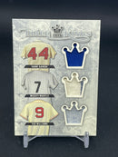 2015 LEAF SPORTKINGS - THREE KINGS - H. AARON / M. MANTLE / T. WILLIAMS -