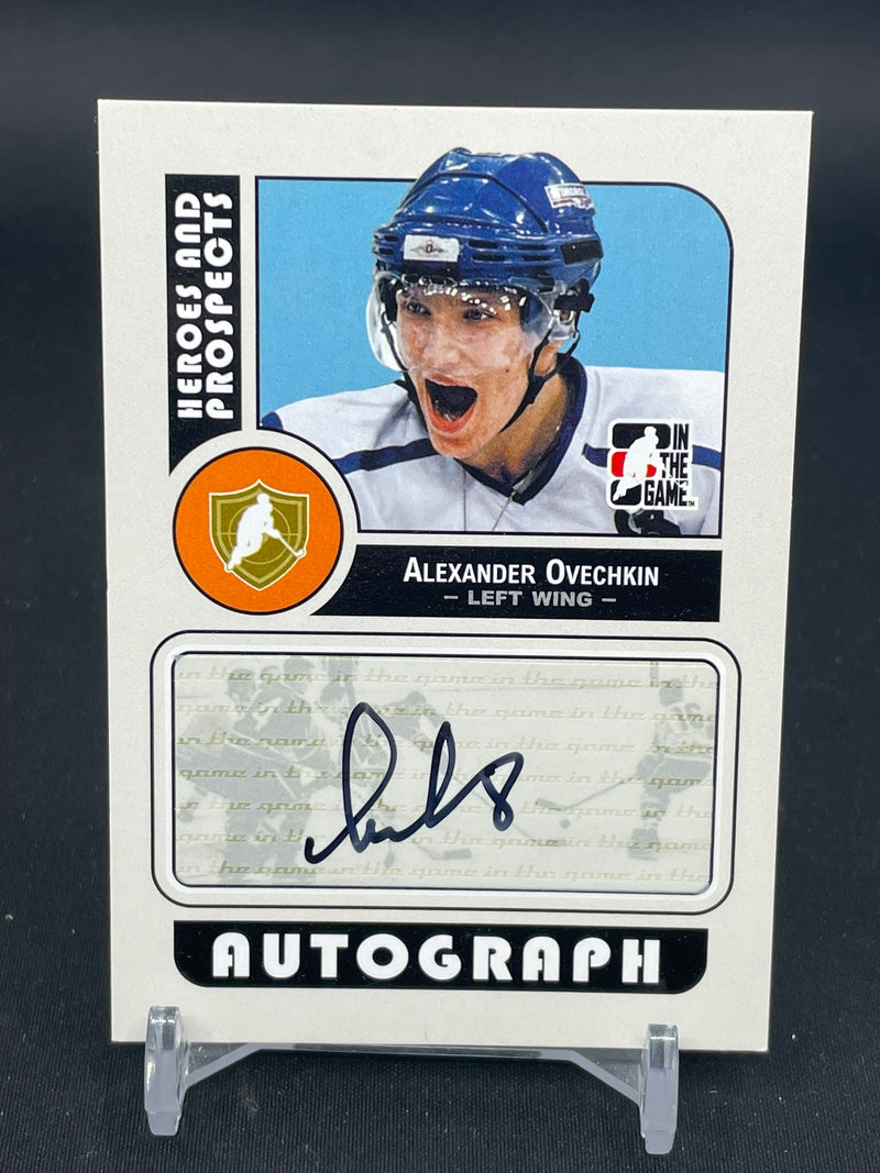 2008 IN THE GAME HEROES & PROSPECTS - A. OVECHKIN -
