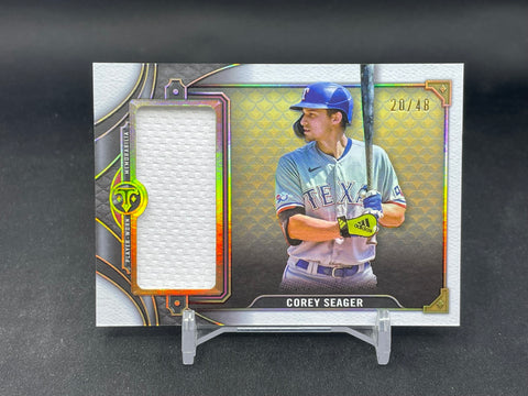 2022 TOPPS TRIPLE THREADS - C. SEAGER - #SJR3-CS1 - #'D/48 - RELIC