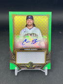 2022 TOPPS TRIPLE THREADS - EMERALD - C. BURNES - #ASJR-CB - #'D/50 - RELIC - AUTOGRAPH