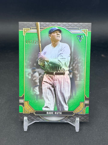 2022 TOPPS TRIPLE THREADS - EMERALD - B. RUTH - #60 - #'D/259