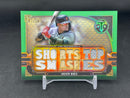 2022 TOPPS TRIPLE THREADS - EMERALD - J. BAEZ - #TTR-JB2 - #'D/18 - RELIC
