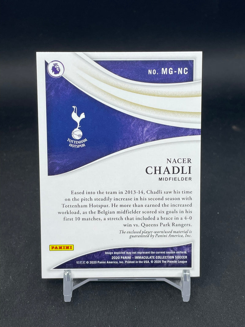 2020 PANINI IMMACULATE - BLUE SAPPHIRE - MAGNIFICENT MEMORABILIA - N. CHADLI - #MG-NC - #'D/25 - RELIC