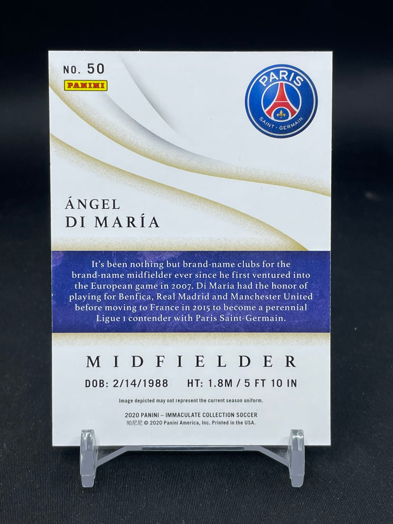 2020 PANINI IMMACULATE - A. DI MARIA - #50 - #'D/99 -