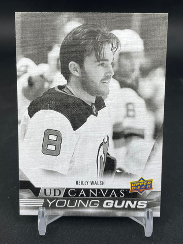 2022 UPPER DECK SERIES TWO - B/W- UD CANVAS - YOUNG GUNS - R. WALSH - #C233 - RC
