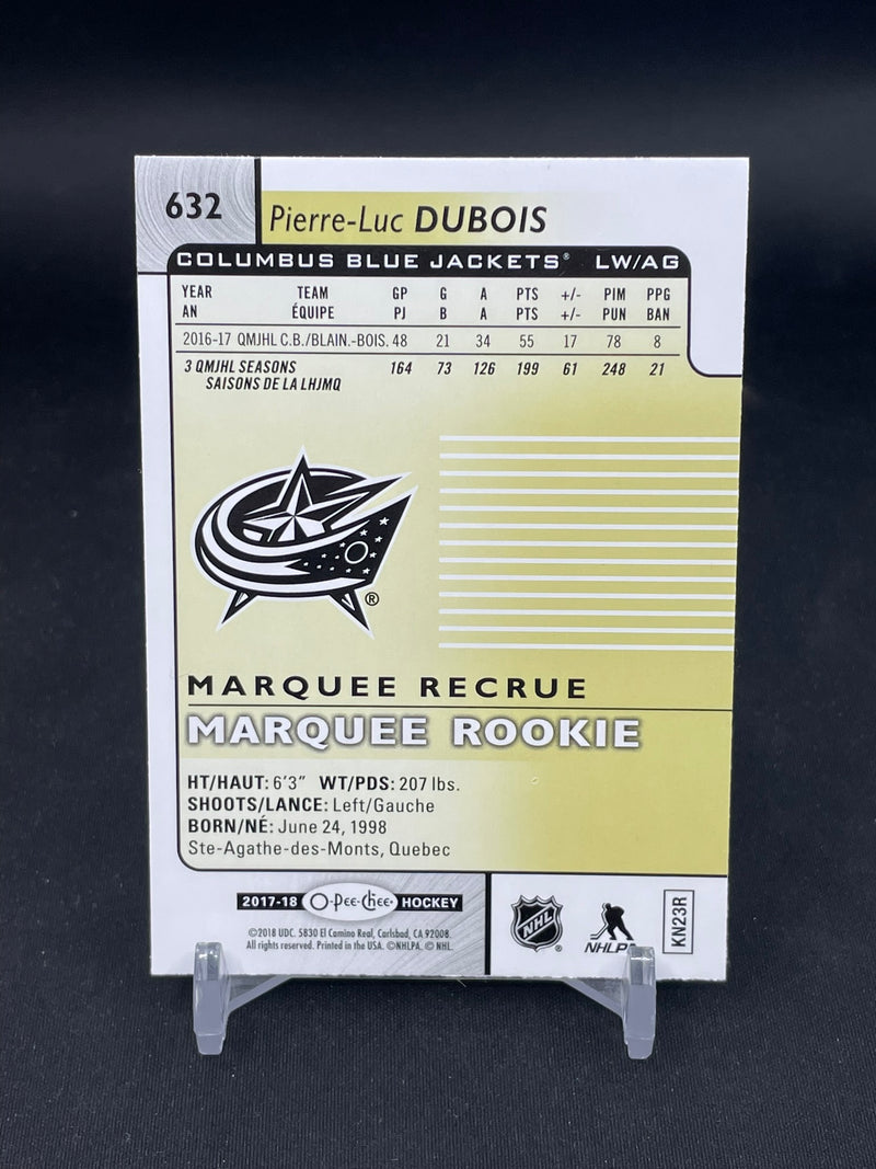 2017 UPPER DECK O-PEE-CHEE - RAINBOW - MARQUEE ROOKIE - P. DUBOIS -