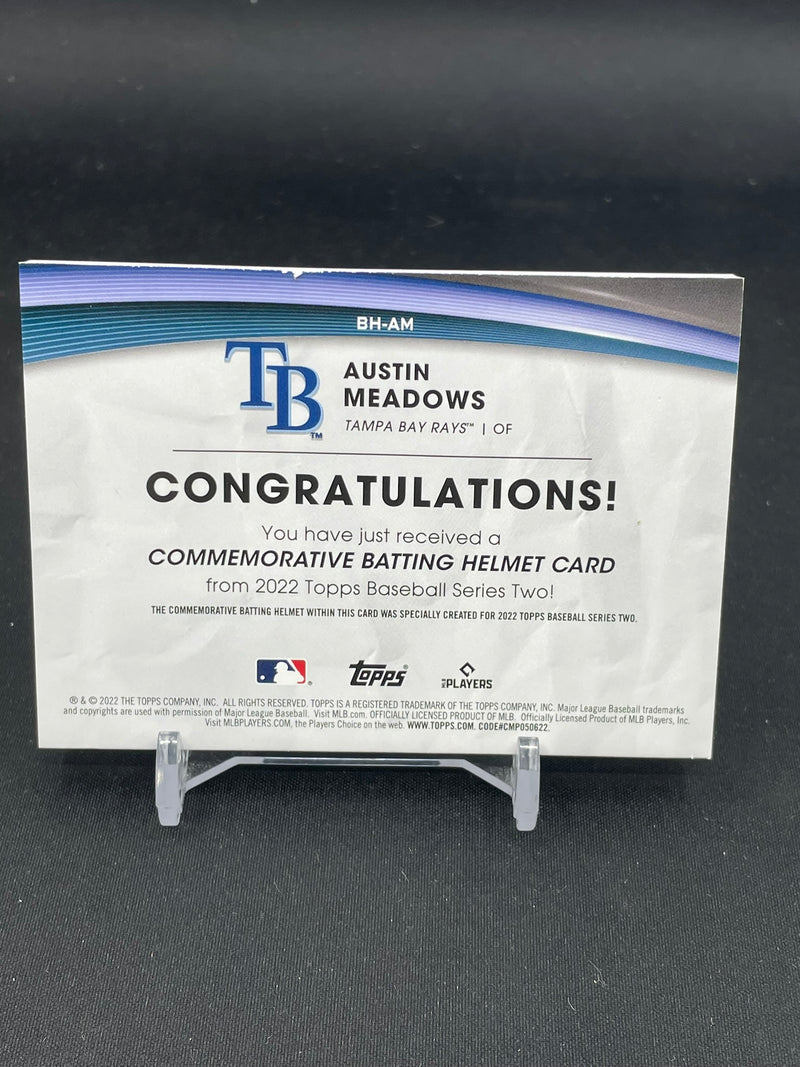 2022 TOPPS SERIES TWO - COMMEMORATIVE BATTING HELMET - SELECT YOUR PLAYER