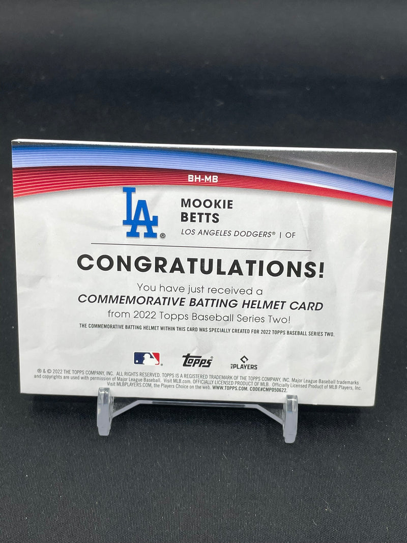 2022 TOPPS SERIES TWO - COMMEMORATIVE BATTING HELMET - SELECT YOUR PLAYER