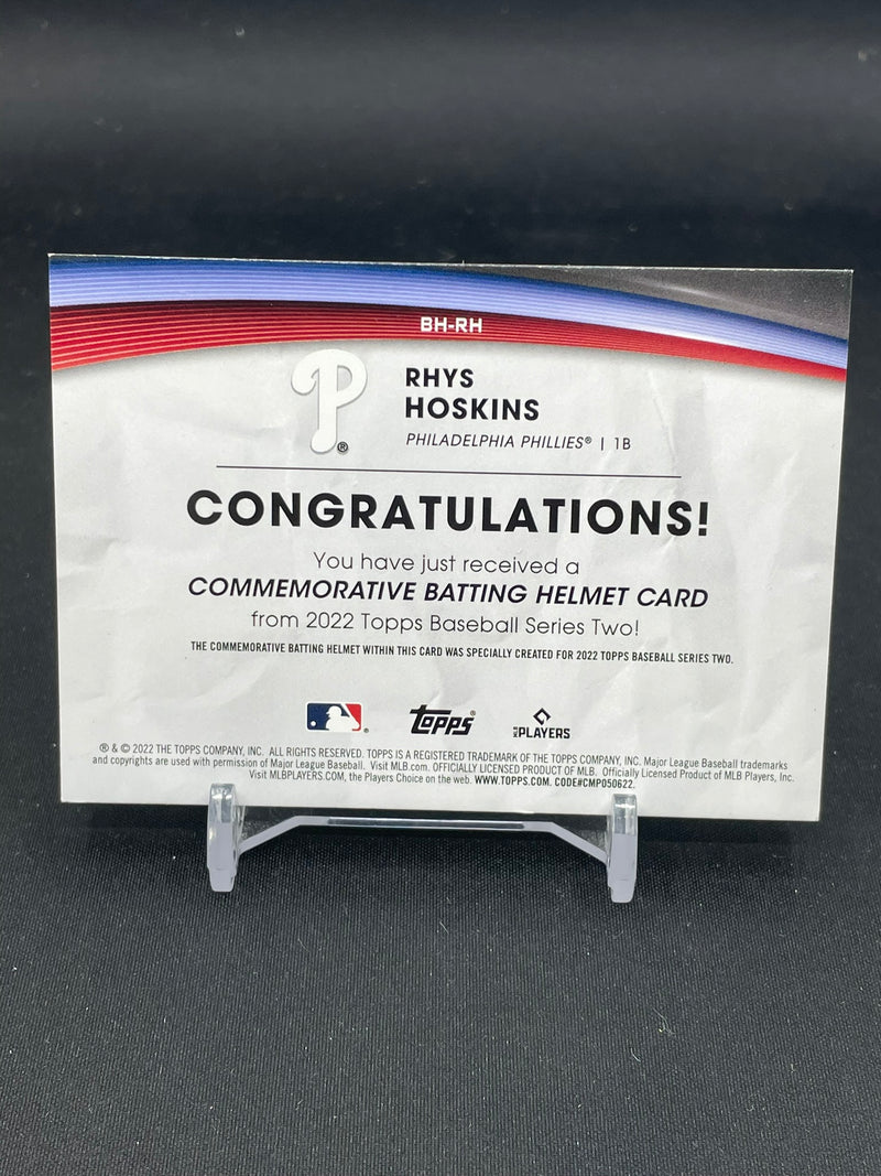 2022 TOPPS SERIES TWO - COMMEMORATIVE BATTING HELMET - SELECT YOUR PLAYER