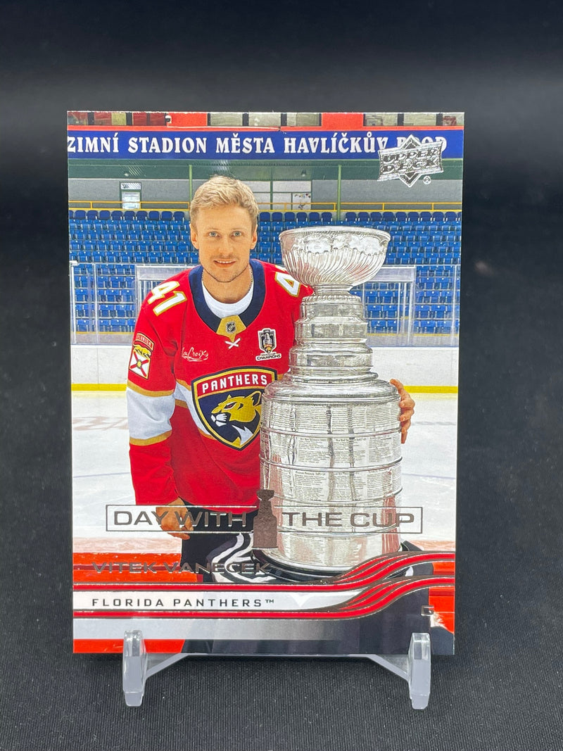 2025 UPPER DECK EXTENDED SERIES - DAY WITH THE CUP - V. VANECEK -