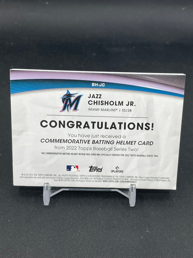 2022 TOPPS SERIES TWO - COMMEMORATIVE BATTING HELMET - SELECT YOUR PLAYER