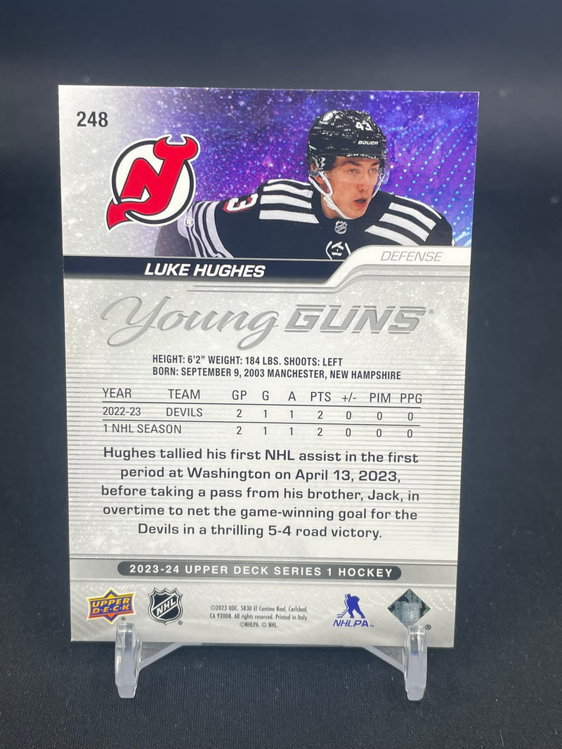 2023 UPPER DECK SERIES ONE - YOUNG GUNS - L. HUGHES -
