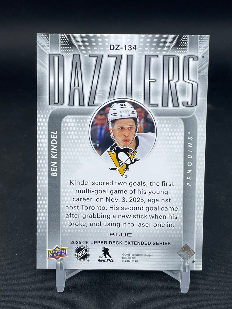 2025 UPPER DECK EXTENDED SERIES - BLUE - DAZZLERS - B. KINDEL -
