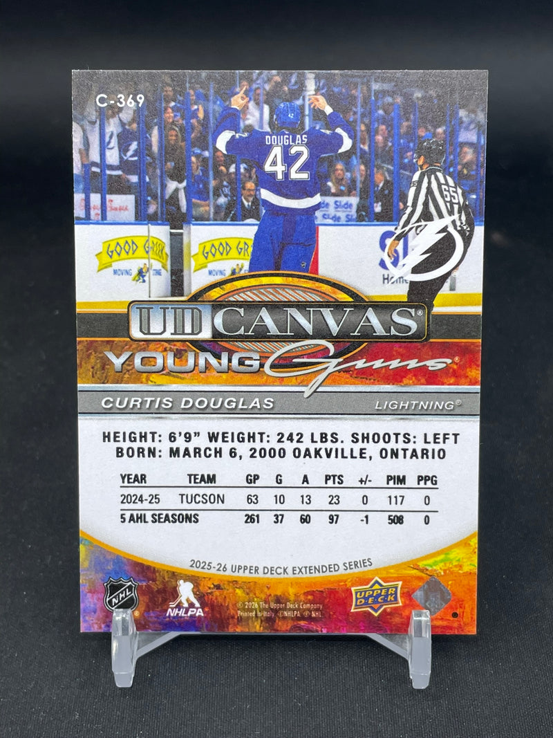 2025 UPPER DECK EXTENDED SERIES - UD CANVAS - YOUNG GUNS - C. DOUGLAS -