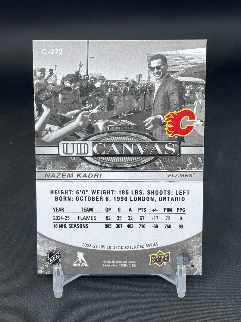2025 UPPER DECK EXTENDED SERIES - B/W - UD CANVAS - N. KADRI -