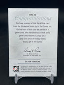 2014 IN THE GAME STICKWORK - STICK RACK DUAL - J. VANBIESBROUCK / R. LUONGO -