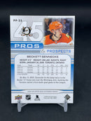 2025 UPPER DECK EXTENDED SERIES - PROS & PROSPECTS - B. SENNECKE -