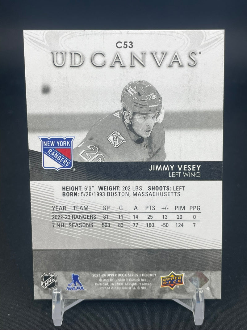 2023 UPPER DECK SERIES ONE - B/W - UD CANVAS - SELECT YOUR PLAYER