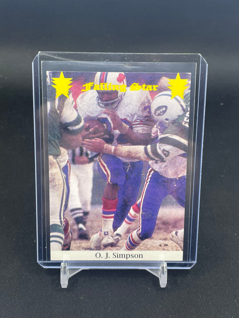 1994 FALLING STAR INC. - PROMOTIONAL CARD - O.J. SIMPSON - 6 CARD SET