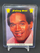 1994 FALLING STAR INC. - PROMOTIONAL CARD - O.J. SIMPSON - 6 CARD SET