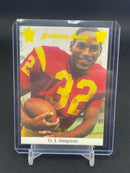 1994 FALLING STAR INC. - PROMOTIONAL CARD - O.J. SIMPSON - 6 CARD SET