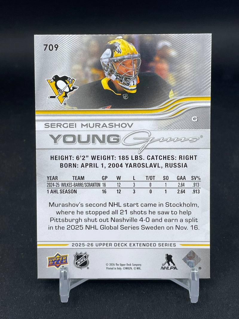 2025 UPPER DECK EXTENDED SERIES - YOUNG GUNS - S. MURASHOV -