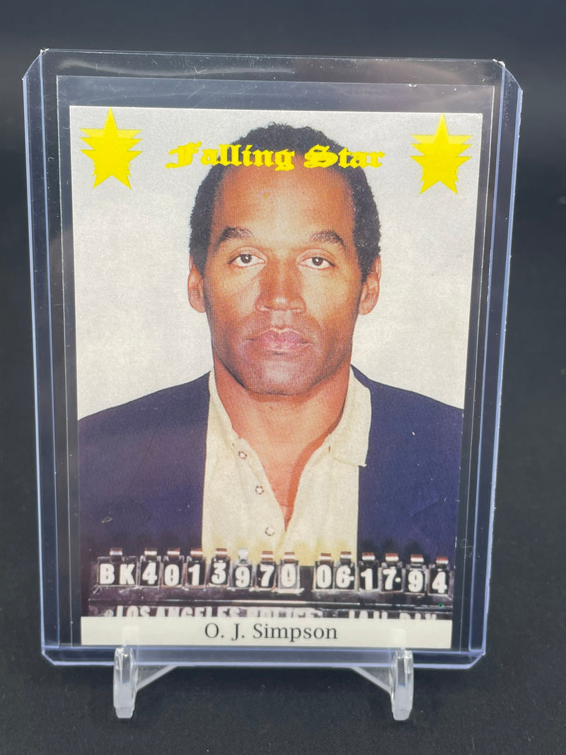 1994 FALLING STAR INC. - PROMOTIONAL CARD - O.J. SIMPSON - 6 CARD SET