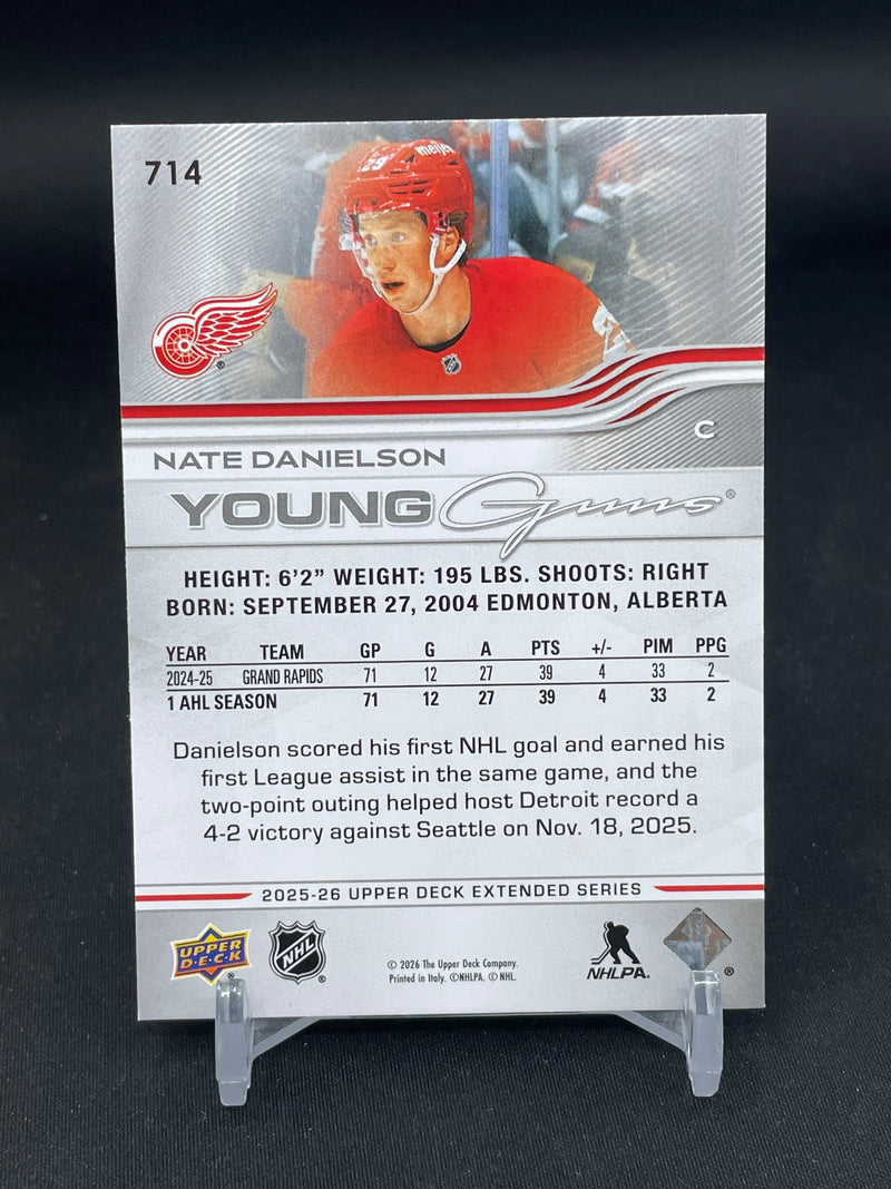 2025 UPPER DECK EXTENDED SERIES - YOUNG GUNS - N. DANIELSON -