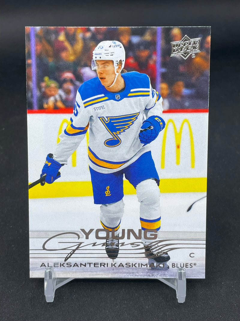2025 UPPER DECK EXTENDED SERIES - YOUNG GUNS - A. KASKIMAKI -