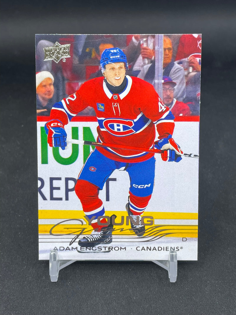 2025 UPPER DECK EXTENDED SERIES - YOUNG GUNS - A. ENGSTROM -