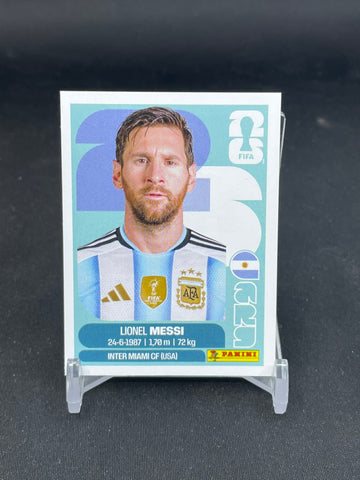 2026 FIFA WORLD CUP STICKER - L. MESSI - #ARG17