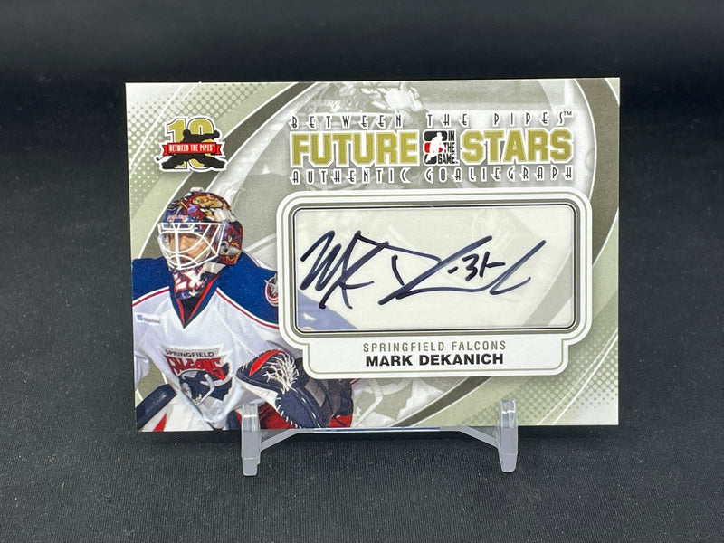 2012 IN THE GAME BETWEEN THE PIPES - FUTURE STARS - M. DEKANICH -