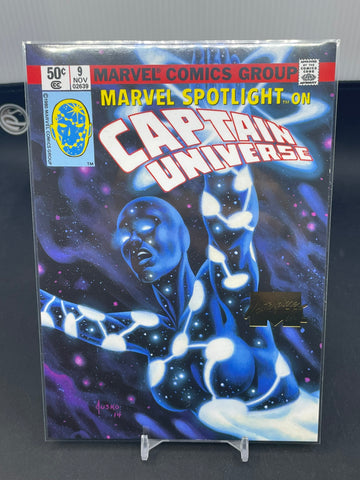 2023 UPPER DECK MARVEL MASTERPIECE XL - WHAT IF... - GOLD FOIL - CAPTAIN UNIVERSE - #19 - #'D/1499