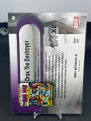 2023 UPPER DECK MARVEL MASTERPIECE XL - GOLD FOIL - DRAX THE DESTROYER - #54 - #'D/1999