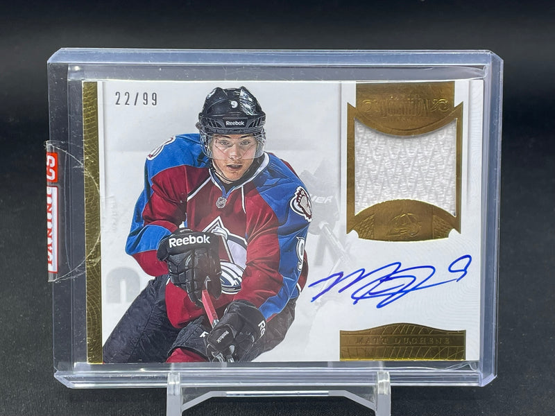 2013 PANINI DOMINION - M. DUCHENE - #AP-MD - #'D/99 - RELIC - AUTOGRAPH