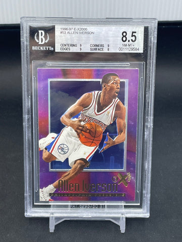 1996 SKYBOX E-X2000 - A. IVERSON - #53 - BGS 8.5 - RC
