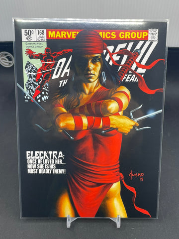 2023 UPPER DECK MARVEL MASTERPIECE XL - WHAT IF... - ELEKTRA - #53