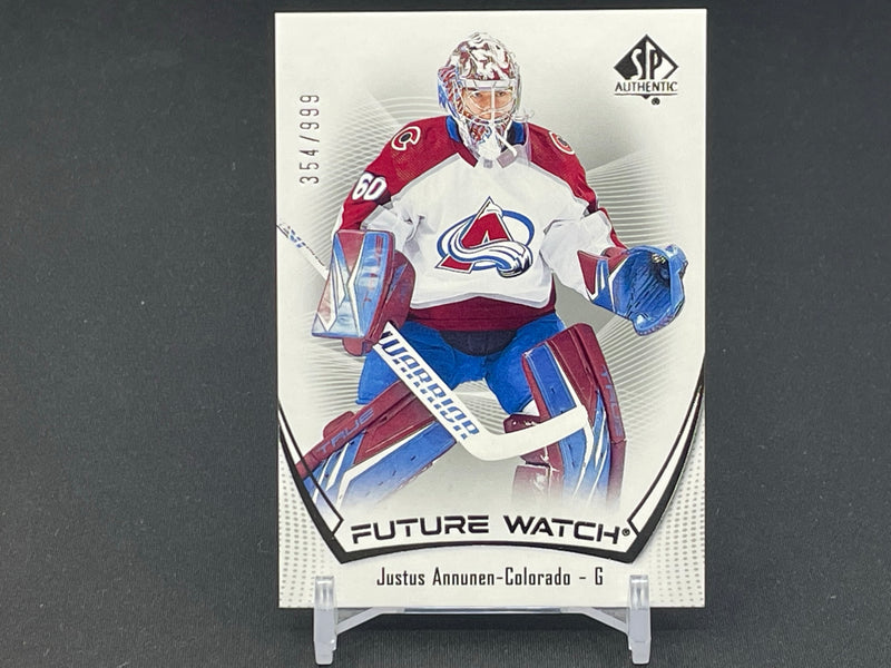 2021 UPPER DECK SP AUTHENTIC - FUTURE WATCH - J. ANNUNEN - #159 - #'D/999 - RC