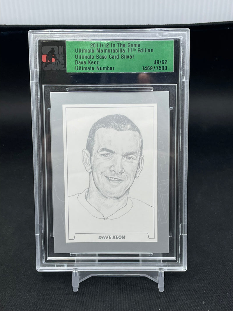 2011 IN THE GAME - ULTIMATE MEMORABILIA 11TH EDITION - SILVER - D. KEON -