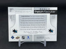 2023 UPPER DECK PREMIER - DUAL ROOKIE PATCH-TACULAR - D. GUSHCHIN / H. THRUN - #DRPT-GT - #'D/25 - DUAL RELIC