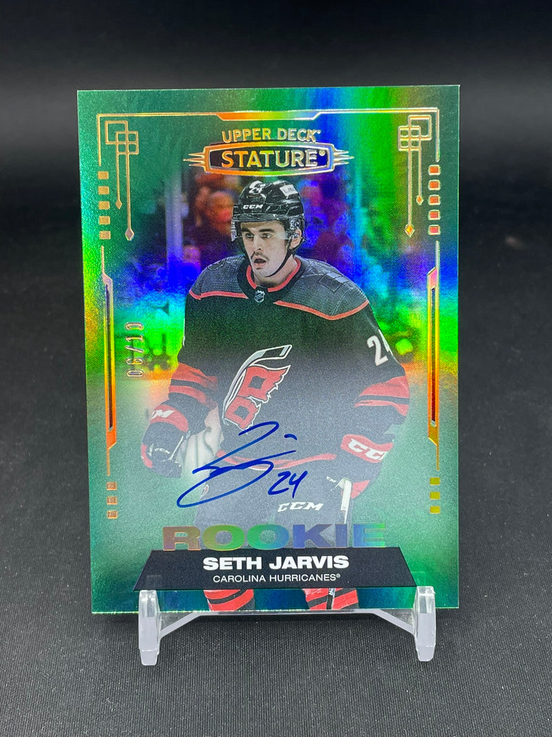 2021 UPPER DECK STATURE - ROOKIE - S. JARVIS - #105 - #'D/10 - AUTOGRAPH - RC