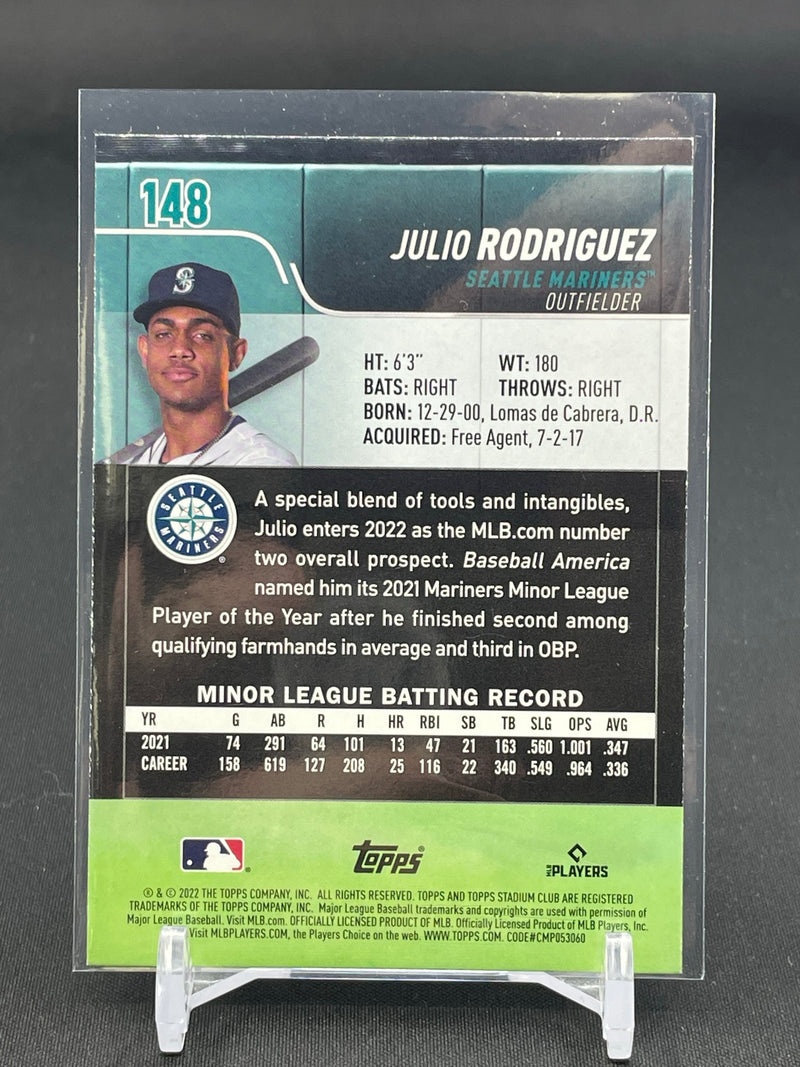 2022 TOPPS STADIUM CLUB - J. RODRIGUEZ -