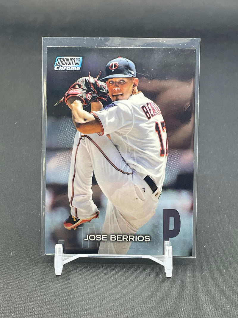 2018 TOPPS STADIUM CLUB CHROME - J. BERRIOS -