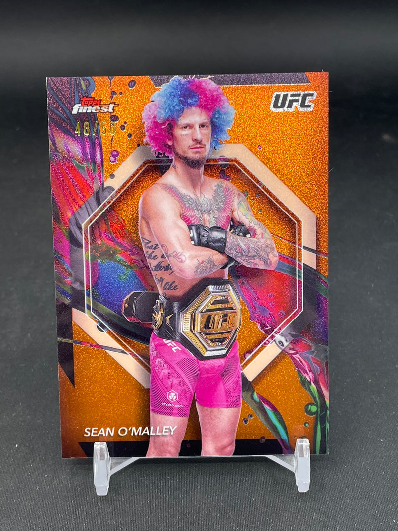 2024 TOPPS FINEST ORANGE GLITTER - S. O'MALLEY - #40 - #'D/50