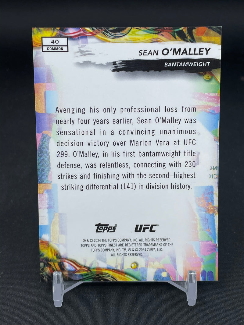2024 TOPPS FINEST ORANGE GLITTER - S. O'MALLEY - #40 - #'D/50