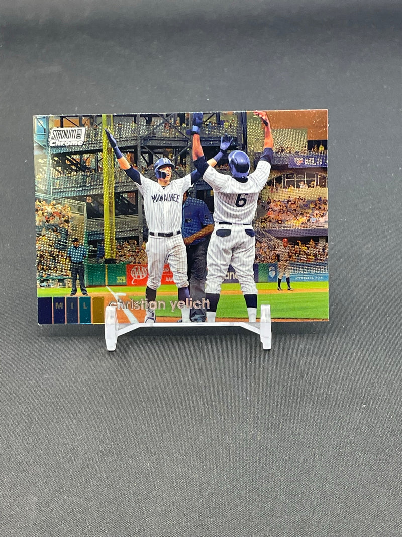 2020 TOPPS STADIUM CLUB CHROME - C. YELICH -
