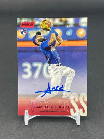 2018 TOPPS STADIUM CLUB - RED - A. ROSARIO - #SCA-ARO - #'D/50 - AUTOGRAPH - RC