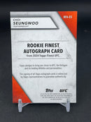 2024 TOPPS FINEST - RED SHIMMER - ROOKIES - C. SEUNGWOO -
