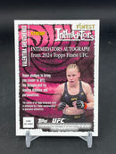2024 TOPPS FINEST - GOLD SHIMMER - INTIMIDATORS - V. SHEVCHENKO - #IA-VSH - #'D/39 - AUTOGRAPH