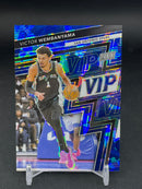 2025 PANINI THE NATIONAL VIP - BLUE ICE PRIZM - V. WEMBANYAMA - #24 - #'D/75